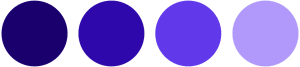 Monochromatic color palette